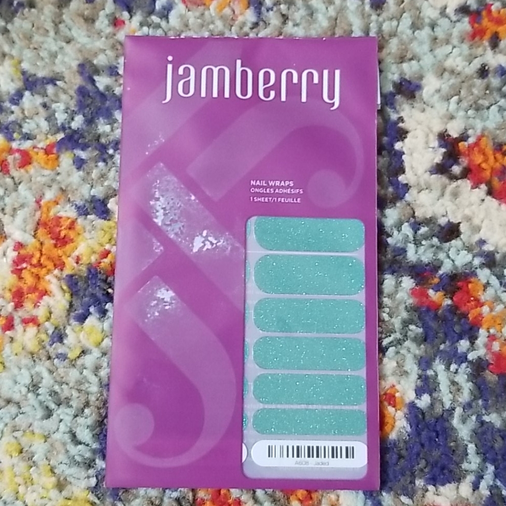 Jamberry Nail Wraps A608- Jaded